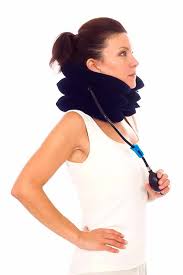 Collier cervical de décompression, sur coussins. Necktrack Decompression Cervicale Avis Danger Prix Achat