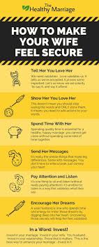 No one and nothing can. 6 Ways To Make Your Wife Feel Secure Feelings Healthy Marriage Healthy Relationships