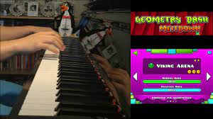 Geometry Dash Meltdown Viking Arena Piano Cover By Amosdoll Piano Cover Free Piano Lessons Piano Lessons