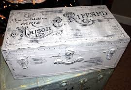 Diy steamer trunk restoration project idea. 18 Diy Vintage Luggage And Trunk Ideas The Graphics Fairy