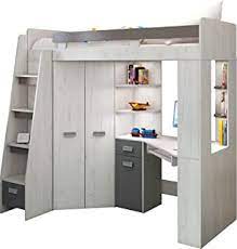 Pas de panique de nombreuses solutions de rangement existent afin de limiter le désordre et d optimiser intelligemment l espace. Amazon Fr Lit Mezzanine