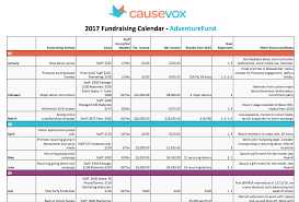 Fundraising Calendar Template Fundraising Calendar Fundraising Event Planning Campaign Planning