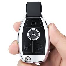 Covell For Mercedes Benz Key Fob Cover Premium Soft Tpu 360 Degree Full Protection Key Shell Key Case Cover For Mercedes Benz C E S Mercedes Benz G Class Benz