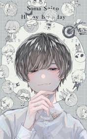 diyjoy diyjoy 男の子 イラスト ダークなアニメ 病みイラスト