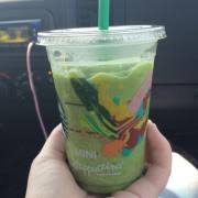 User Added Starbucks Green Tea Frappuccino Coconut Milk No Whip Calories Nutrition Analysis More Fooducate