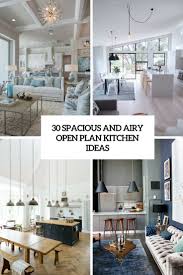 airy open plan kitchen ideas