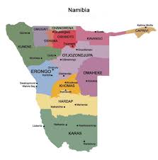 Share any place, address search, ruler for distance measuring, find your location, map live. Namibia Mapa Con Rexions E Cidades Mapa De Namibia Con Rexions E Cidades Africa Do Sur Africa