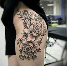 Tattoo Butterfly Realistic Ink 59 Ideas For 2019 Hip Tattoo Floral Thigh Tattoos Tattoos
