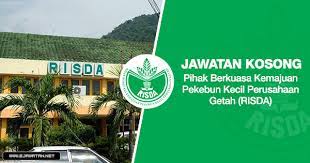 Would you like to see only ebooks? Jawatan Kosong Di Pihak Berkuasa Kemajuan Pekebun Kecil Perusahaan Getah Risda 16 Februari 2020 Jawatan Kosong 2020