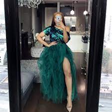 Whether you're looking for a cute dress for your sweet 16, need a smokin' 21st birthday dress, or want to have all eyes on. African Sequined Prom Dresses Plus Size One Shoulder Short Sleeves Two Pieces Cocktail Party Dress Side Split Tutu Women Gowns Cocktail Dresses Aliexpress