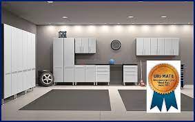 There are over 100 different accessories. Ulti Mate Starfire White Garage Cabinets
