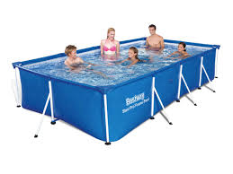 Bestway Family Splash Frame Pool Set 4 0m X 2 11m X 81cm Pool Swimming Pools Bestway