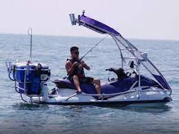 Fishing Jet Ski Jet Ski Fishing Boat Ocean Fishing