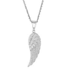 Victorian jewelry was created during the period that queen victoria reigned over england while edwardian jewelry was created during the rule of king edward vii. Jewelry Affairs Sterling Silver Angel Wing Pendant Necklace 18 Walmart Com Walmart Com