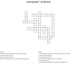 These crosswords are based on career…. Computer Science Crossword Wordmint Computer Science Crossword Computer Skills