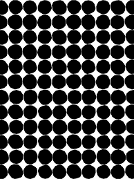 Black And White Polka Dot Fabric By The Yard Inspired By Stones In Nature We Love This Fresh Twist On The Polka Dot Trend For Summer Banana Republic X M Marimekko Wallpaper Marimekko Pattern Marimekko