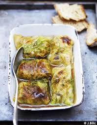 Chou Farci Pour 6 Personnes Recettes Elle A Table Recette Chou Farci Recettes De Cuisine Recette