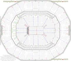 13 Detailed Seat Row Numbers End Stage Concert Sections