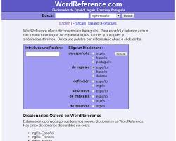 Diccionarios Y Glosarios Generales Wordreference
