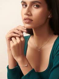 Buy Dusk Till Dawn Solitaire Bracelet In 925 Silver from Shaya by CaratLane