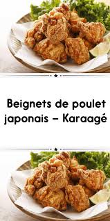 Beignets De Poulet Japonais Karaage Poulet Japonais Beignet De Poulet Cuisine Asiatique