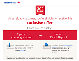 Bank Of America 300 Personal Checking Bonus Banking Finance Freemoney Money Bank Of America Banking Bonus