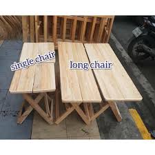 ( 4.3 ) out of 5 stars 722 ratings , based on 722 reviews current price $63.10 $ 63. Wooden Folding Table And Chairs Cod Available Shopee Philippines