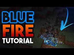 If you want to make a fire charge in minecraft, you can do so with the following materials in minecraft now for blaze powder, you will need to craft it from blaze rods that you can get from blazes in the nether. Blue Fire Without Mods Or Addons Minecraft Pe Be 1 9 Tutorial Youtube