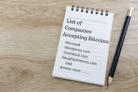 Companies as varied as at&t, the dallas mavericks, microsoft, overstock, tesla and twitch all accept bitcoin and other digital currencies in 2021. Who Accepts Bitcoin List Of Companies That Accepts Bitcoin In Payment
