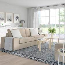 kivik sofa hillared beige ikea in 2021 kivik sofa beige sofa living room ikea kivik