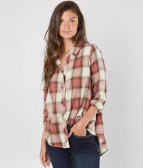 Bke Jeans Size Chart Women S Bke Plaid Shirt Women S Plaid Shirt Women Women Shirts Blouse Plaid Shirt