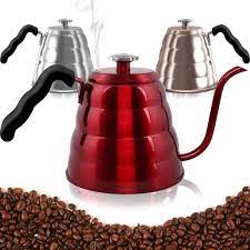 Thermometer Flow Gooseneck Kettles Brew Barista Standard Stovetops In 2020 Hand Drip Coffee Kettle Tea Kettle