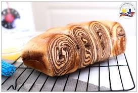 Pinay In Texas Cooking Corner Chocolate Marble Bread Using Tangzhong Method Chocolate Bread Marble Bread Recipe Homemade Bread