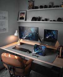 Setup Macbook Pro Ipad Pro One Pixel Unlimited Home Office Setup Office Setup Home Office Design