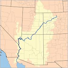 It begins at the canyon and passes the five pearls of the colorado river. Colorado River Wikipedia