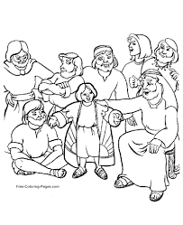 As your children create, by simply turning the page they will find an introduction by each bible person who shares their unique story and how they contributed to god's greater plan. Bible Coloring Pages Color Christian Picture