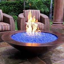 Fire Glass Pit Doesn T Use Trees So No Smoke Smell Ash Or Toxic Deposit It Gives Off More Heat Fire Pit Backyard Glass Fire Pit Backyard Fire