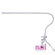 Eurostyle Slim Led Manicure Table Lamp White Soft Natural Daylight 100 240v Each Manicure Table Nail Room Manicure Station