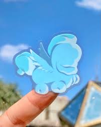 Baby Cloud Pegasus Transparent Sticker/ Hercules Disney Laptop - Etsy