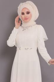 Tesetturlu Abiye Elbiseler Tesetturlu Abiye Elbiseler Yarasa Kol Ekru Tesettur Abiye Elbise 3784e Tesetturisland Com High Neck Dress Dresses Neck Dress
