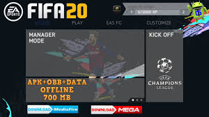 Download zarchiver app to extract obb data rar file. Fifa 20 Offline Android Patch Manager Mode Download