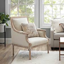 Accent chair refers to many types of chairs. Mckenna Solid Cream Accent Chair Kirklands