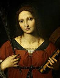 According to the catholic church, a saint is anyone in heaven, whether recognized on earth or not, who form the great cloud of witnesses (hebrews 12:1). Catherine Of Alexandria Wikipedia