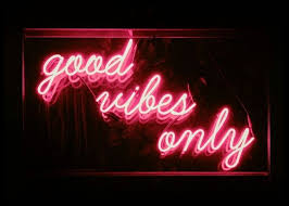 good vibes neon 50x70 in de groep posters posters met tekst bij desenio ab 12034 8 good vibes only neon typography neon