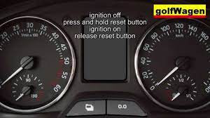 Skoda fabia iii service reset Skoda Fabia 2 Oil Service Light Reset Youtube