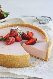 Strawberry Cheesecake Recipe Dessert Recipes Cheesecake Recipes Baking Recipes