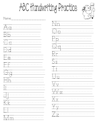 The shape of the letter (uppercase and lowercase) is shown at the top of the card. Handwriting Practice Pdf Google Drive Kids Handwriting Practice Alphabet Writing Practice Writing Practice Worksheets