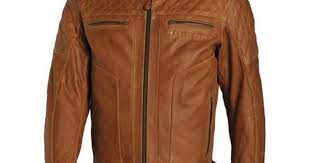 Richa Memphis Leather Jacket Cognac Motorbike Clothing Motorcycle Jacket Custom Leather Jackets