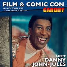 DANNY JOHN-JULES is joining us at Film & Comic Con Cardiff! Danny is best  known as Cat in the popular sci-fi series Red Dwarf and Officer Dwayne  Myers in Death in Paradise!
