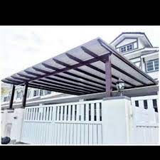 Bumbung tempat letak kereta di rumah. Renovation Porch Parking Buat Awning Services Home Services Renovations On Carousell